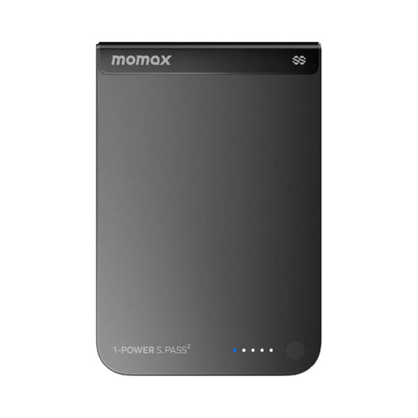 Momax 1-Power S.Pass² 10000mAh magnetic wireless power bank black with 25W wireless charging Qatar