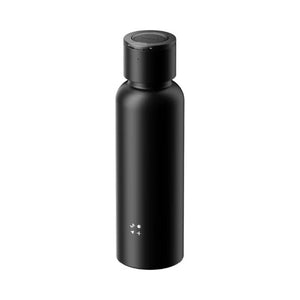 Momax 1-Vibe Bottle magnetic wireless speaker flask with insulated stainless steel design Black Qatar