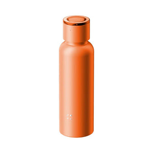 Momax 1-Vibe Bottle magnetic wireless speaker flask with insulated stainless steel design Solar Orange Qatar