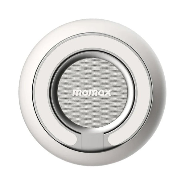 Momax 1-Vibe Bottle magnetic wireless speaker flask with insulated stainless steel design White Qatar