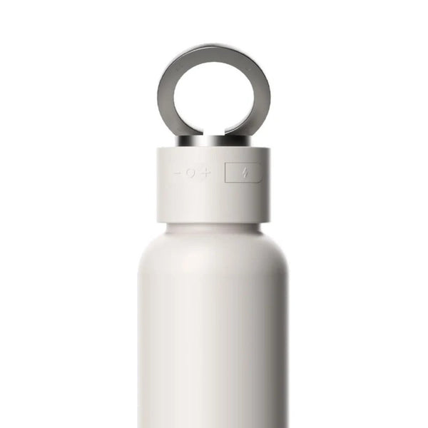 Momax 1-Vibe Bottle magnetic wireless speaker flask with insulated stainless steel design White Qatar