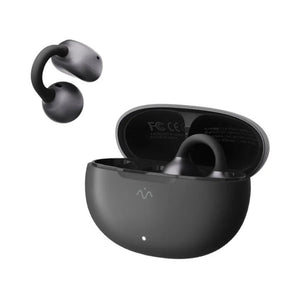Momax 1-Vibe Clip M.IN.D AI translation clip-on earbuds black Bluetooth 6.0 ENC Qatar