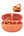 Momax 1-Vibe Clip M.IN.D AI translation clip-on earbuds solar orange Bluetooth 6.0 ENC Qatar