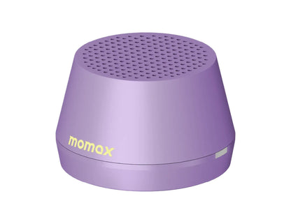 Momax 1-Vibe Go Lite BS8 magnetic wireless speaker with phone stand and TWS, Thabthaba Store Qatar