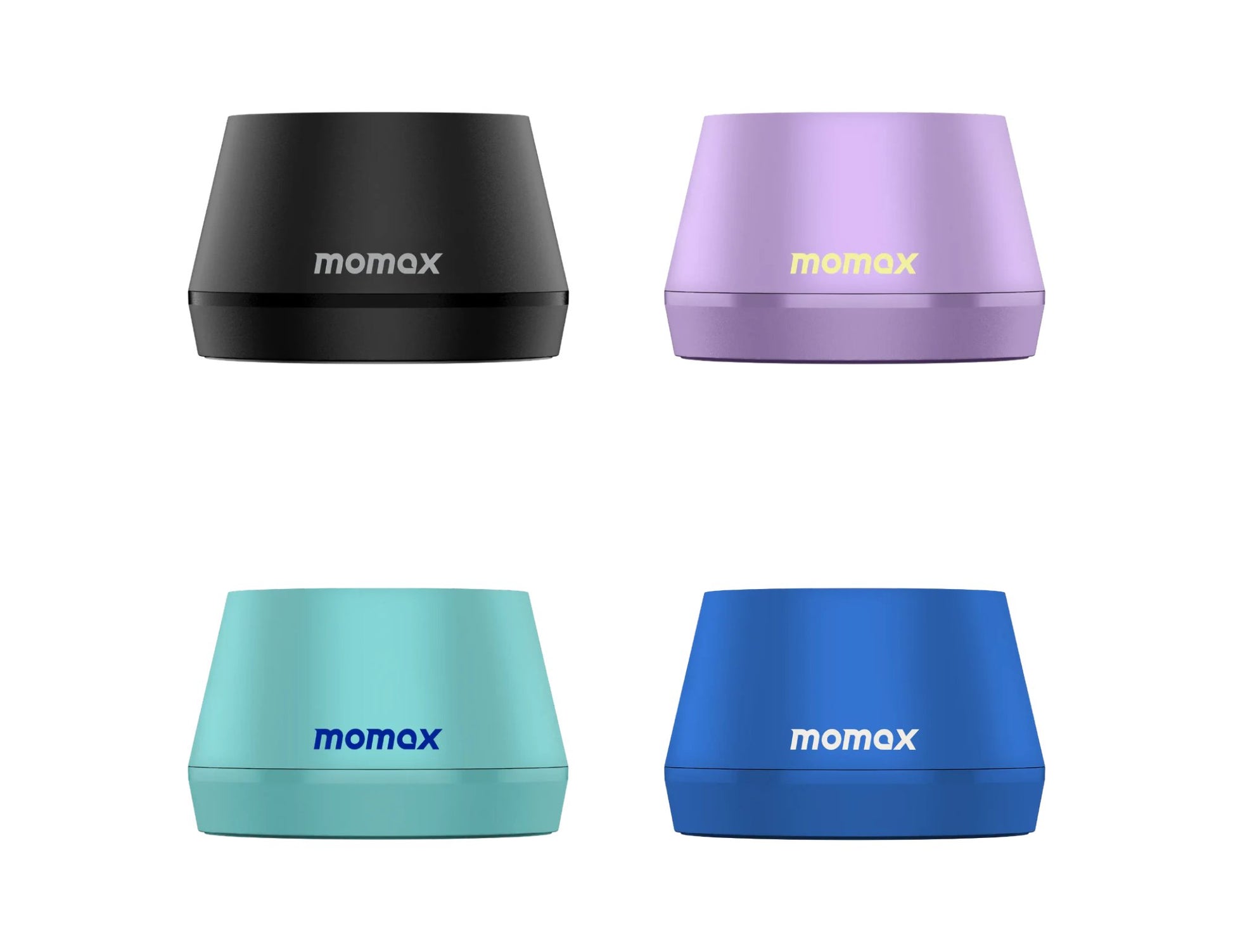 Momax 1-Vibe Go Lite BS8 magnetic wireless speaker with phone stand and TWS, Thabthaba Store Qatar