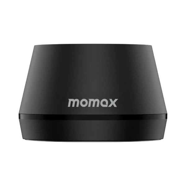 Momax 1-Vibe Go Lite magnetic wireless speaker with TWS and IPX4 protection in Black Qatar