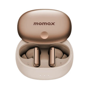 Momax 1-Vibe Lite true wireless ANC earbuds sandstone Bluetooth 5.4 24-hour battery Qatar