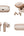Momax 1-Vibe Lite true wireless ANC earbuds sandstone Bluetooth 5.4 24-hour battery Qatar