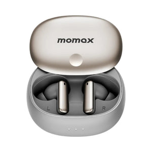 Momax 1-Vibe Lite true wireless ANC earbuds titanium Bluetooth 5.4 24-hour battery Qatar