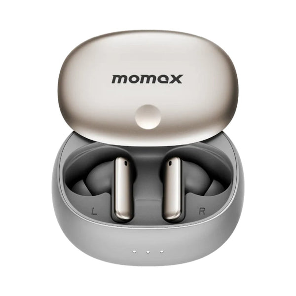 Momax 1-Vibe Lite true wireless ANC earbuds titanium Bluetooth 5.4 24-hour battery Qatar