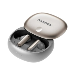 Momax 1-Vibe Lite true wireless ANC earbuds titanium Bluetooth 5.4 24-hour battery Qatar