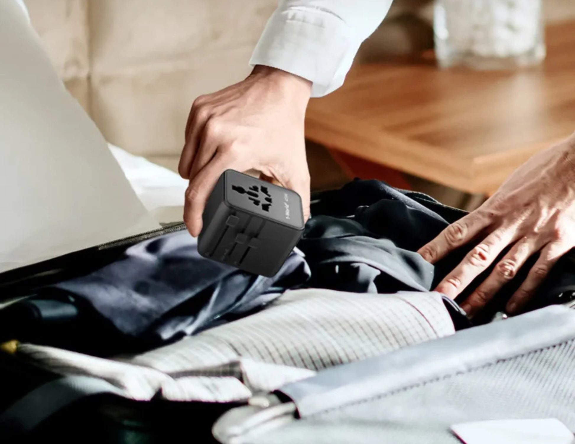 Momax 1-World² 45W 5-Port Dual AC Travel Adapter with universal plugs for global travel Qatar