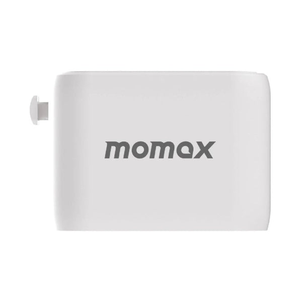 Momax 1-World² Pocket Mini Dual AC Travel Adapter White UA37AW with foldable plug and overload fuse protection Qatar