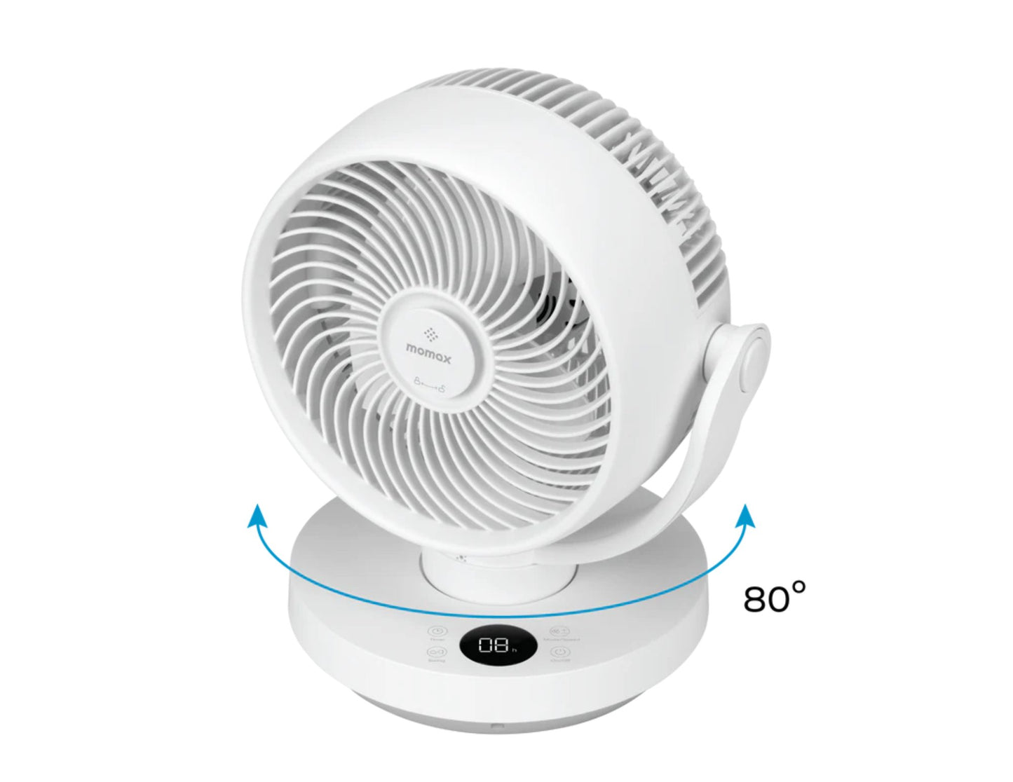 Momax Airoma 3D air circulation fan IF16UKW white