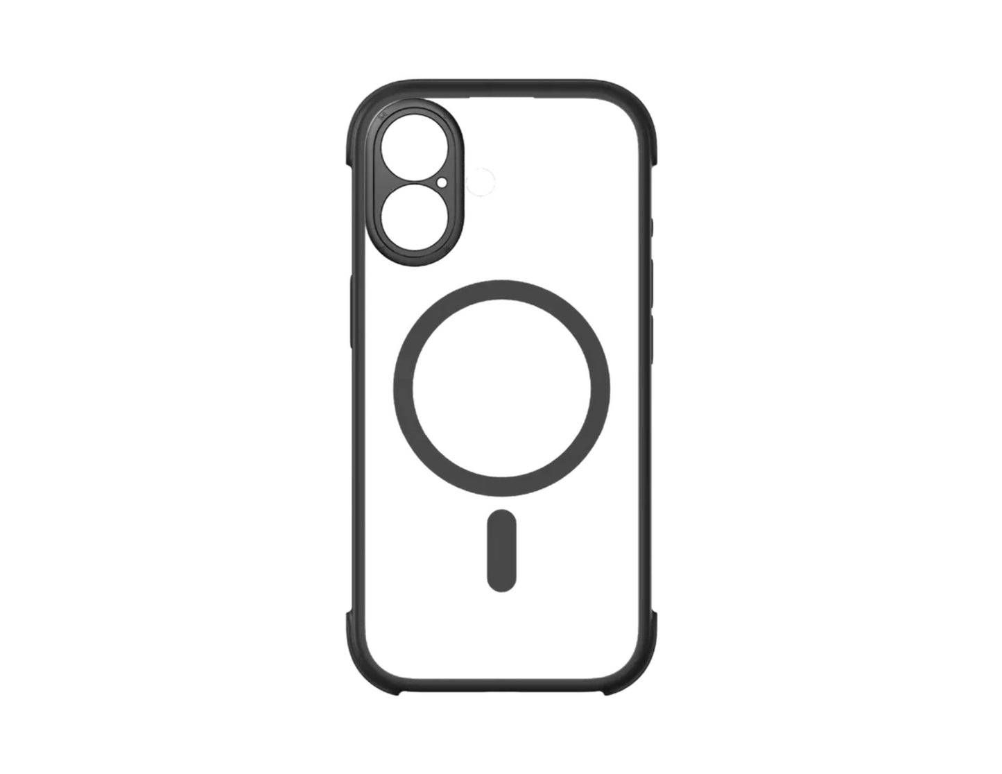 Momax CaseFORM Air magnetic obsidian black iPhone 17 case Thabthaba Store Qatar