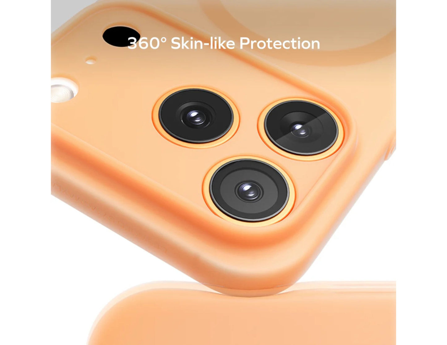 Momax CaseFORM Lite magnetic Solar Orange iPhone 17 Pro Max Thabthaba Store Qatar