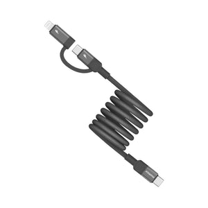 Momax Mag.Link Duo 60W magnetic USB-C to Lightning cable 1m Black Qatar