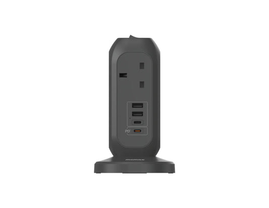 Momax OnePlug 7 outlet power strip with USB ports US18UK Qatar