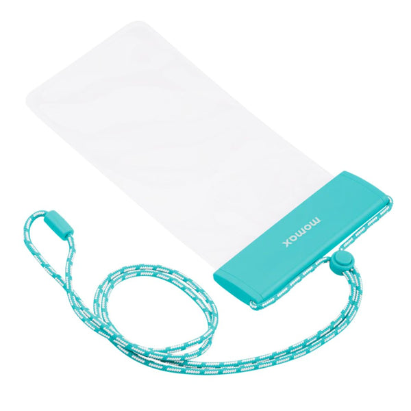 Momax portable waterproof phone bag IPX8 triple sealed Aqua Soda Pop Qatar