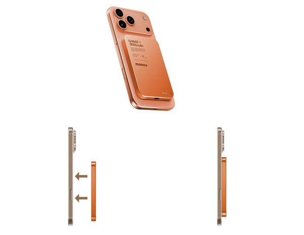 Momax Q.Mag X magnetic wireless power bank 5000mAh IP116​