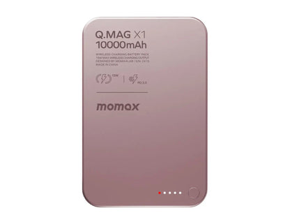 Momax Q.Mag X1 magnetic wireless power bank 10000mAh IP117​