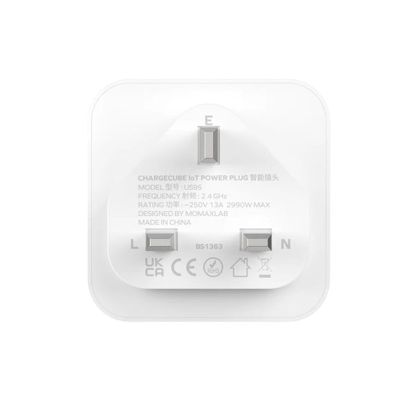 Momax Smart Charge Cube IoT smart power plug with app control and energy monitoring Qatar