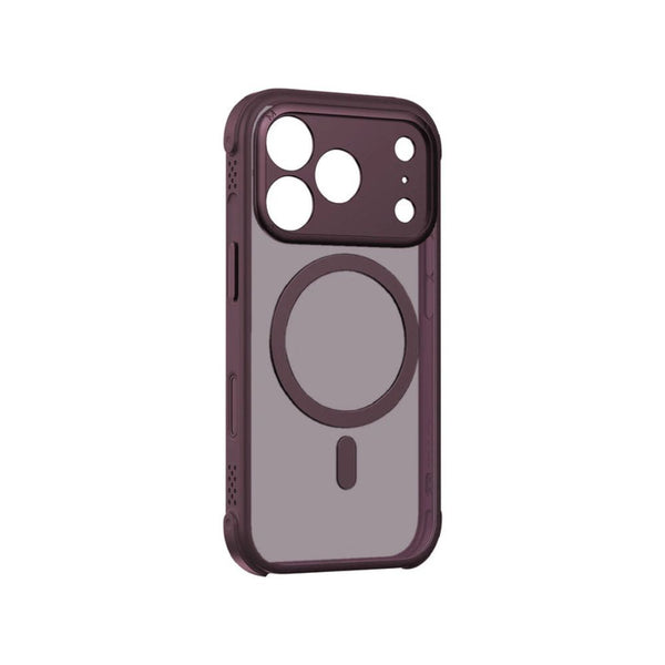 Momax Sōma Air Burgundy Magnetic Case for iPhone 18 Pro with MagSafe compatibility, 2-metre drop protection and matte finish Qatar
