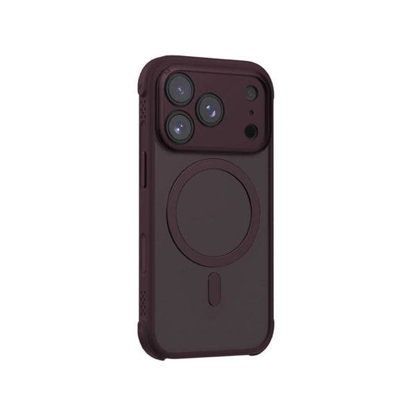 Momax Sōma Air Burgundy Magnetic Case for iPhone 18 Pro with MagSafe compatibility, 2-metre drop protection and matte finish Qatar