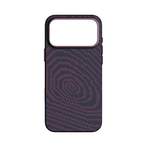 Momax Sōma Carbon Aramid Magnetic Case for iPhone 18 Pro Max Dusky Cherry Qatar