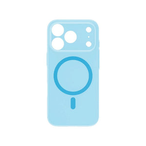 Momax Sōma Slim Ultra-Thin Magnetic Case iPhone 18 Pro Transparent Blue Qatar