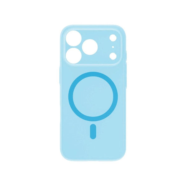 Momax Sōma Slim Ultra-Thin Magnetic Case iPhone 18 Pro Transparent Blue Qatar