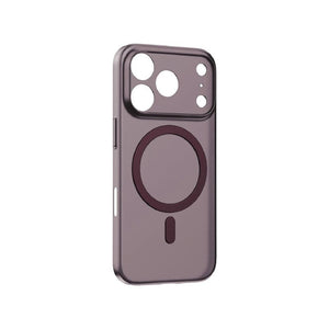 Momax Sōma Slim Ultra-Thin Magnetic Case iPhone 18 Pro Transparent Dusky Cherry Qatar