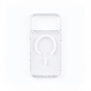 Momax Sōma Zero Clear Magnetic Case for iPhone 18 Pro with transparent slim design, anti-slip grip and raised camera protection Qatar