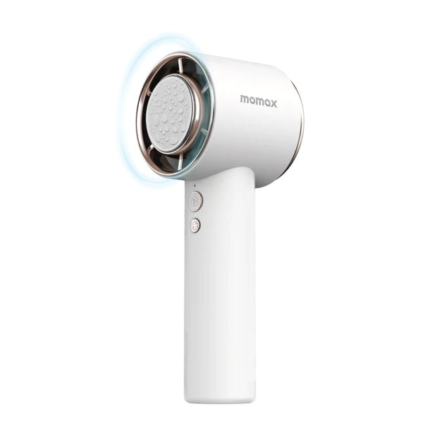 Momax Ultra Freeze Portable Icy Cooling Fan White 3000mAh USB-C Rechargeable Cooling Fan Qatar