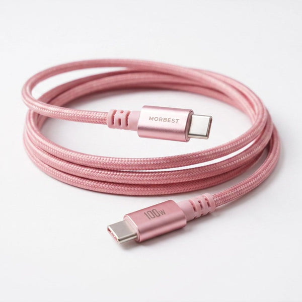 Morbest Z99CC 100W USB-C to USB-C fast charging cable 1M Pink Qatar