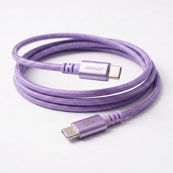 Morbest Z99CC 100W USB-C to USB-C fast charging cable 1M Purple Qatar