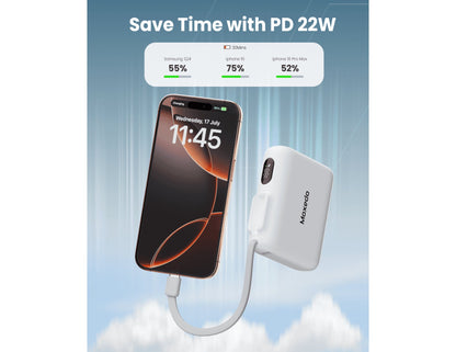 Moxedo Combo 5x 10,000mAh Power Bank Charging Dock White Qatar