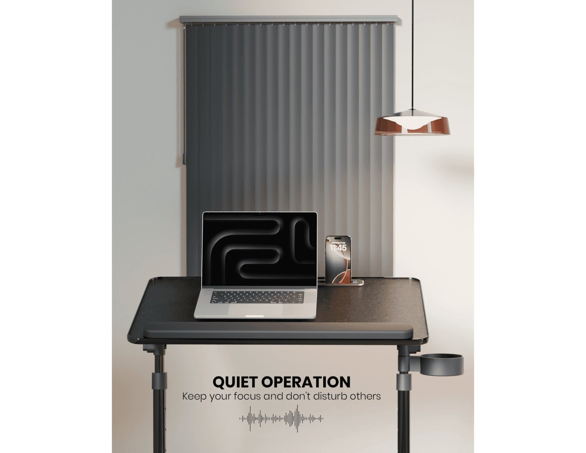 Moxedo Flexmate Adjustable Height Desk ergonomic tilt black Qatar