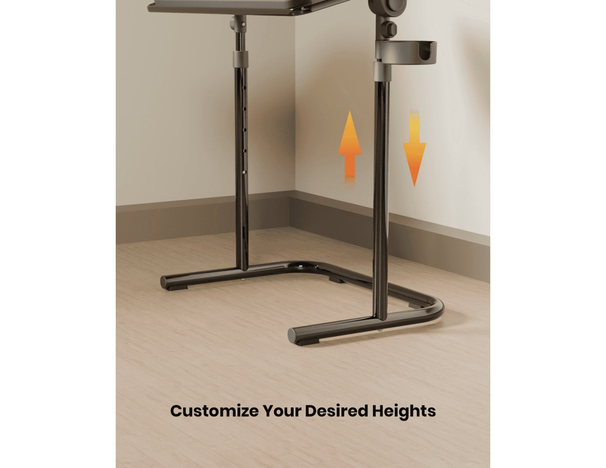 Moxedo Flexmate Adjustable Height Desk ergonomic tilt black Qatar