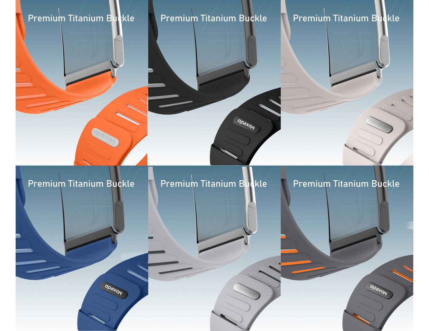 Moxedo Flow-Fit Silicone Watch Strap for WHOOP 5.0 Qatar