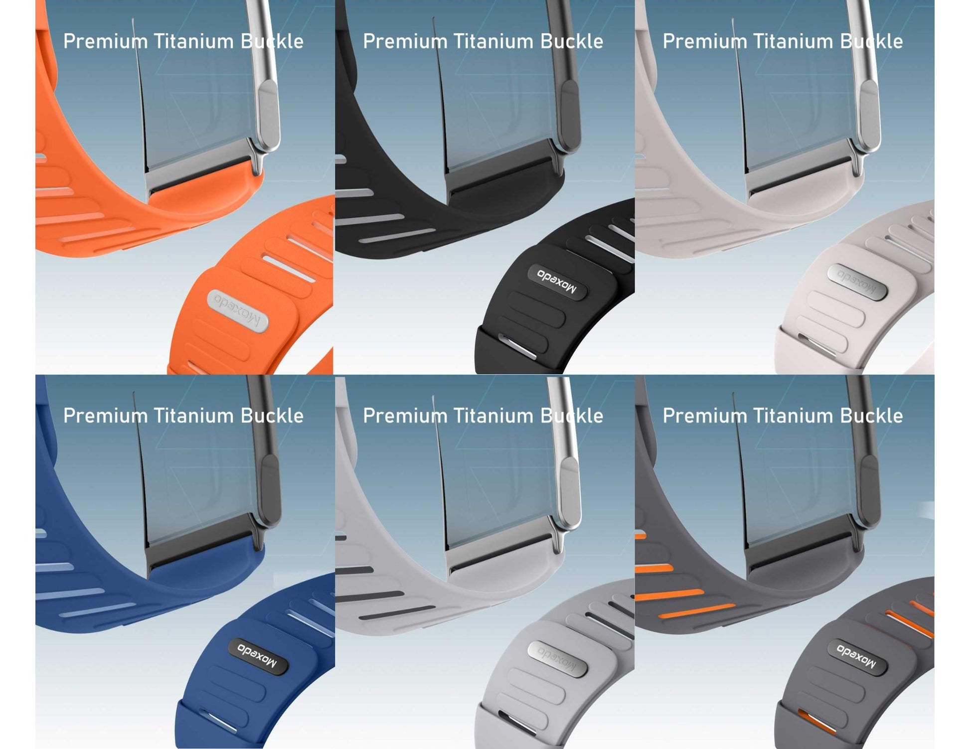 Moxedo Flow-Fit Silicone Watch Strap for WHOOP 5.0 Qatar