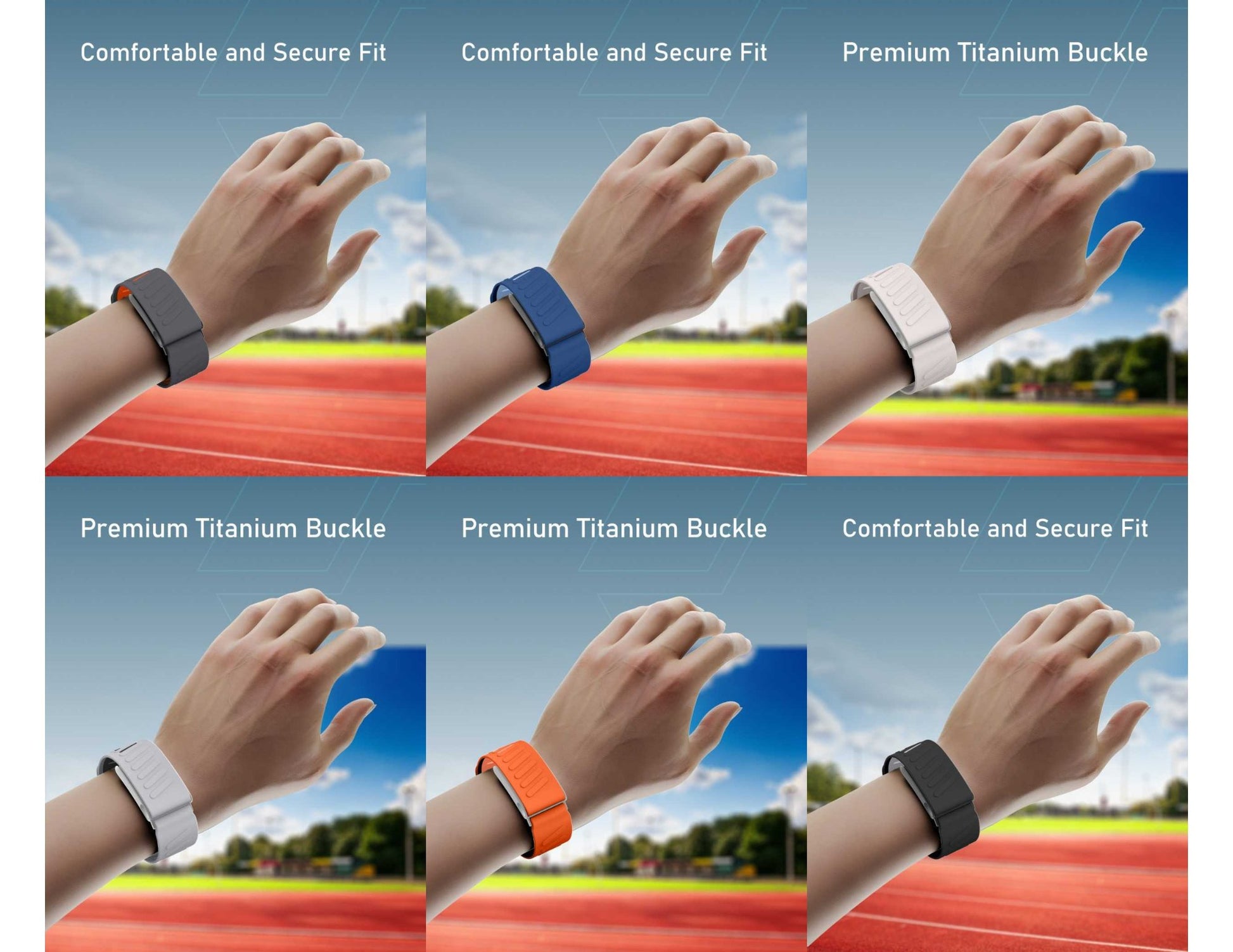 Moxedo Flow-Fit Silicone Watch Strap for WHOOP 5.0 Qatar