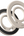Front view of Moxedo Jello-Mag Dual Sided Magnetic Ring Holder Beige MX-DSR020