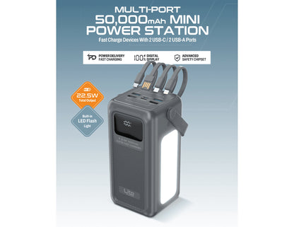 Moxedo Lite 50,000mAh Mini Power Station PD 22.5W portable charger Qatar