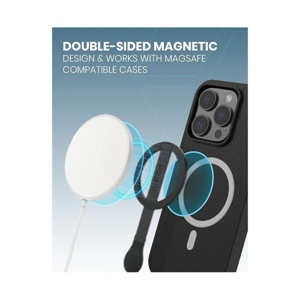 Moxedo Magnetic Phone Silicone Grip with N52 Magnets 360° Rotating Grip Qatar