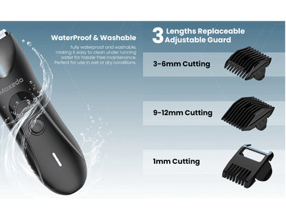 Moxedo Trimm-RX Cordless Hair Trimmer MX-HT011 waterproof 7000 RPM with LED torch light Qatar