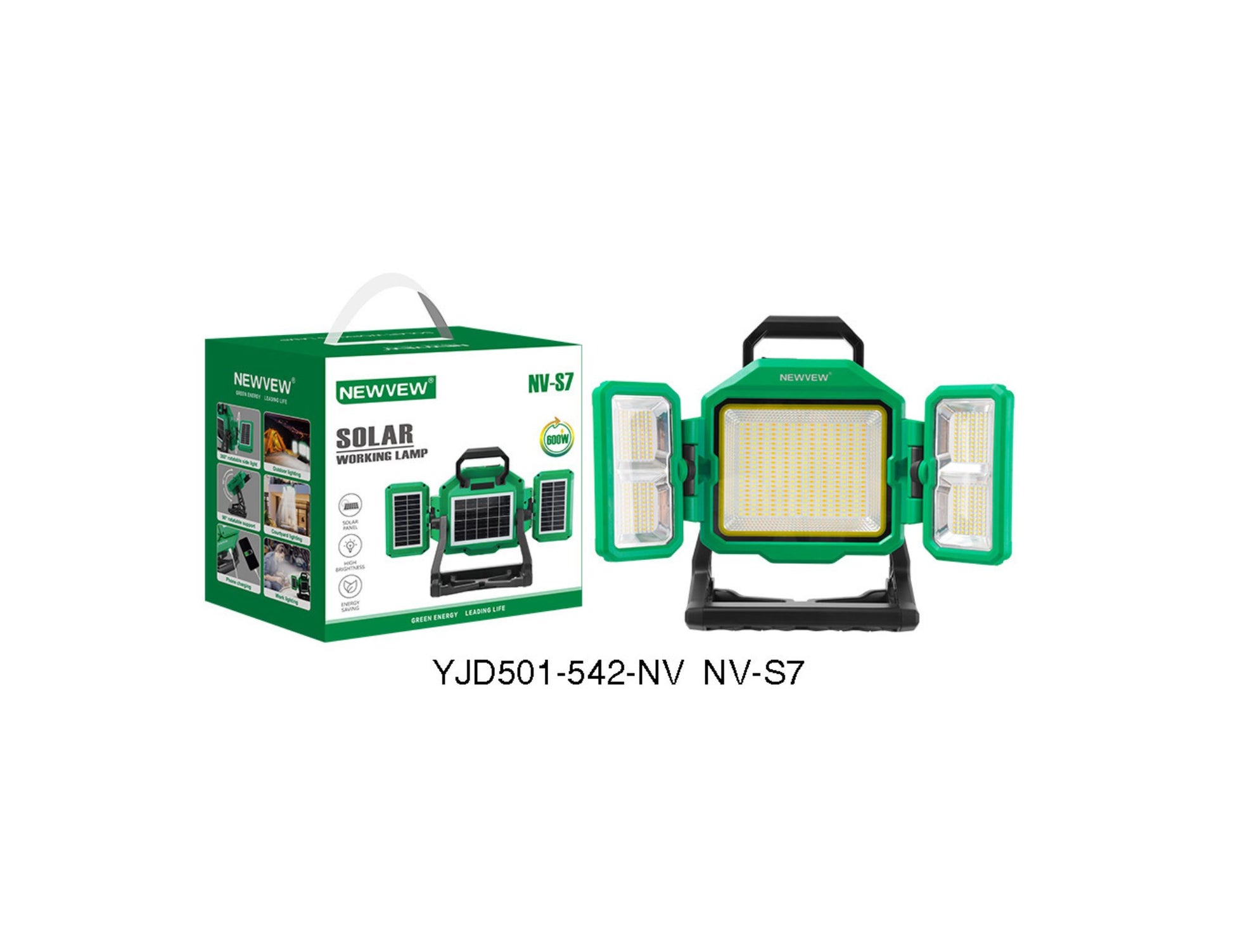 NEWVEW NV-S7 600W solar work lamp 276 LEDs Qatar