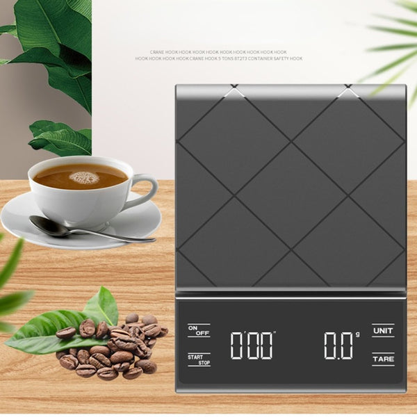 NIBU 9 Piece Pour Over Coffee Gift Set with EK6012 Digital Coffee Scale Black Qatar