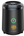 Front view of the Oud Bakhoor BK-18 electric incense burner in stylish black design.