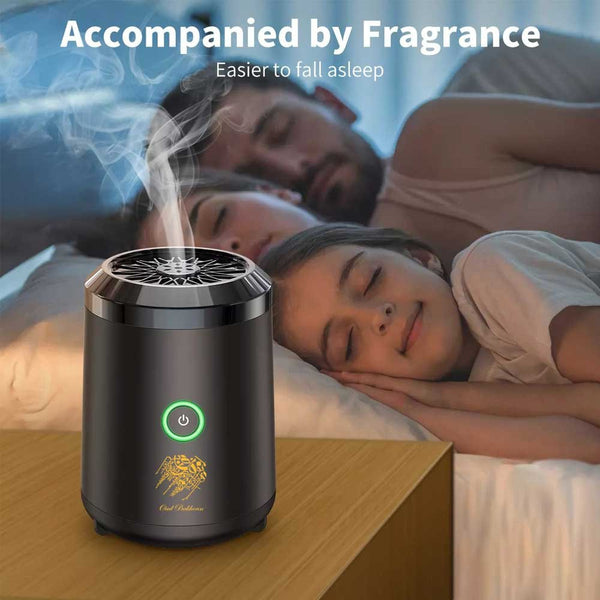 Oud Bakhoor BK-18 USB Rechargeable Electric Incense Burner Portable Bakhoor Burner Qatar
